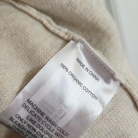 Quince 100% Organic Cotton Knit Blazer Size Large - Picture 7 of 9